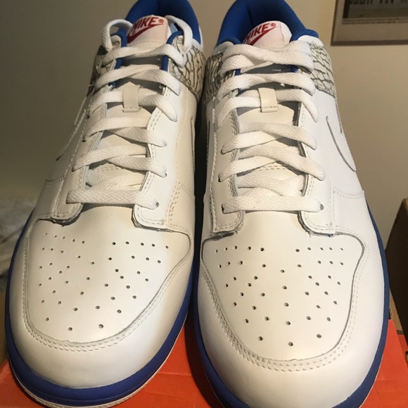 Nike Dunk Low CL Jordan Pack True Blue 3 size 13 - Picture 4 of 8